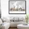 Designart - Famous Monuments Across World - Framed Canvas Art Print